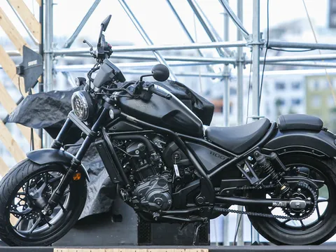Cận cảnh Honda Rebel 1100 2025: Nâng cấp công nghệ, động cơ 1.100 cc mạnh mẽ