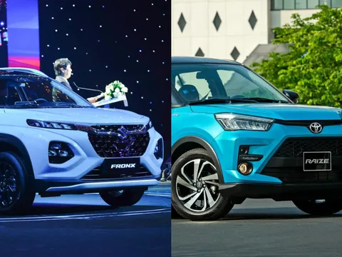 Suzuki Fronx bản tiêu chuẩn đối đầu Toyota Raize: "Tân binh" có đủ sức thách thức "cựu binh"?