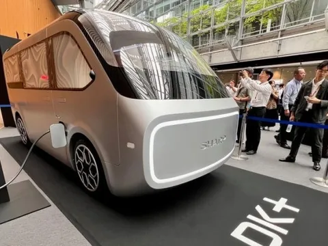 Concept minivan Sharp LDK+: Bước đi táo bạo của "ông lớn" điện tử Nhật trong lĩnh vực ô tô điện