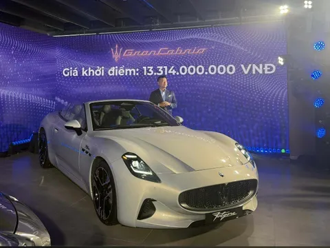 Bộ đôi xe điện hạng sang Maserati Grecale Folgore và GranCabrio Folgore chính thức trình làng khách Việt