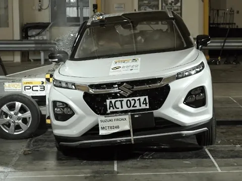 Mới ra mắt Việt Nam, tân binh Suzuki Fronx "ghi điểm" với đánh giá an toàn 5 sao từ ASEAN NCAP