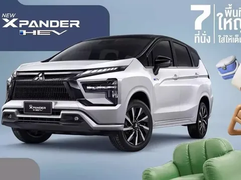 Mitsubishi Xpander HEV được nâng cấp nhẹ tại Thái Lan: "Ăn xăng" chỉ 5,2 lít/100 km, liệu có cơ hội về Việt Nam?