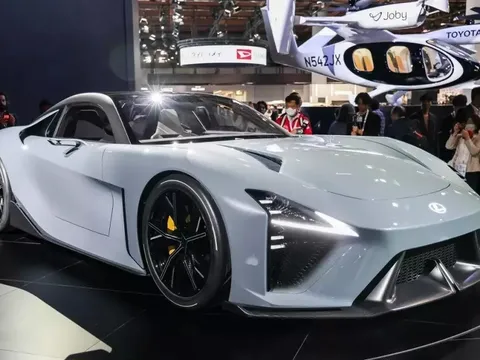 Lexus LFA Concept ra mắt: Biểu tượng tốc độ tái sinh trong hình hài xe thể thao thuần điện