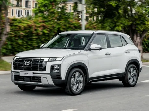 Creta tiếp tục là mẫu xe bán chạy nhất của Hyundai trong tháng 11/2025
