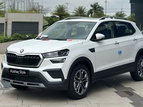 SUV châu Âu Skoda Kushaq nhận ưu đãi khủng tại đại lý, giá thực tế chỉ từ hơn 530 triệu đồng