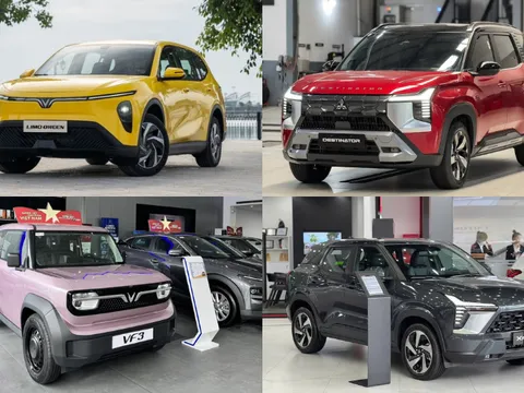 TOP 10 ô tô bán chạy nhất Việt Nam tháng 12/2025: VinFast chiếm ưu thế, Mitsubishi Destinator gây bất ngờ