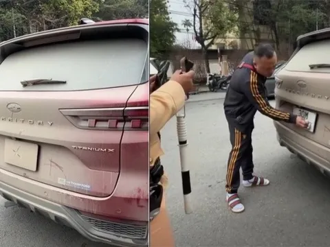 Vụ biển số ô tô bị bùn đất che kín: Tài xế bị phạt nặng, trừ điểm giấy phép lái xe