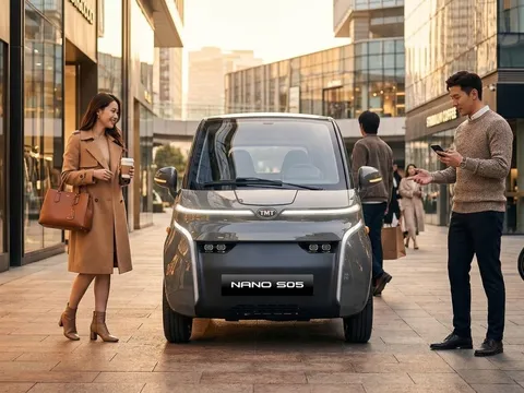 Ô tô điện Nano S05 sắp ra mắt tại Việt Nam: Nhỏ hơn VF 3, có bản pin tháo rời, chạy tối đa 150 km/sạc