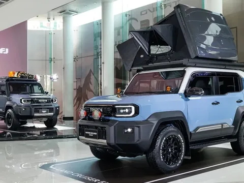 Cận cảnh Toyota Land Cruiser FJ vừa ra mắt Đông Nam Á: Động cơ 2.7L tinh chỉnh, tối ưu khả năng vượt địa hình