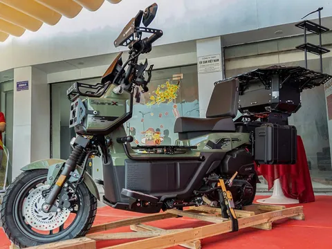 Honda Square X125 cập bến Việt Nam: Xe ga 'độc lạ' cho dân mê xê dịch, giá bán vẫn là ẩn số