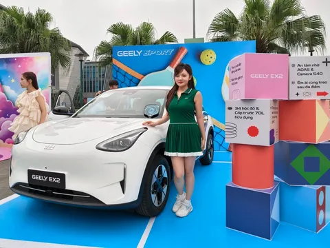 Mục sở thị Geely EX2 vừa ra mắt tại Việt Nam: SUV điện cỡ nhỏ giá chưa đến 500 triệu đồng