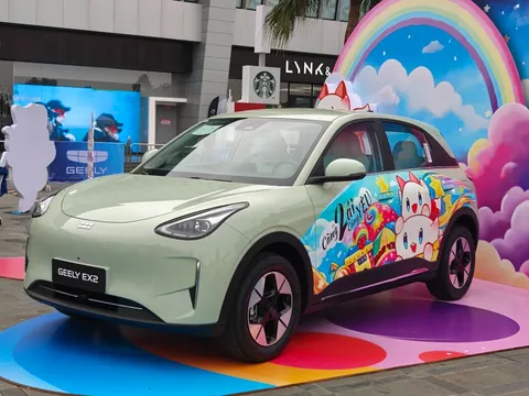 Geely EX2 đã đạt được những thành tựu gì trước khi xuất hiện tại Việt Nam?