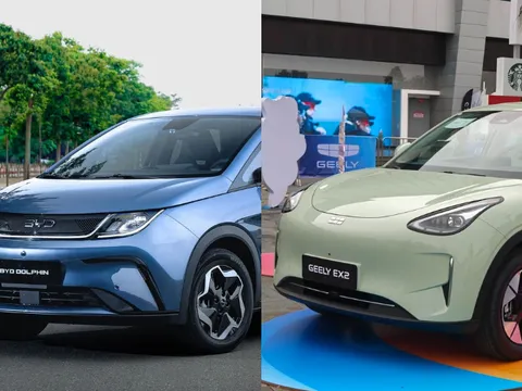 So găng BYD Dolphin 2026 và Geely EX2: Người dùng Việt nên chọn mẫu xe nào với 500 triệu trong tay?