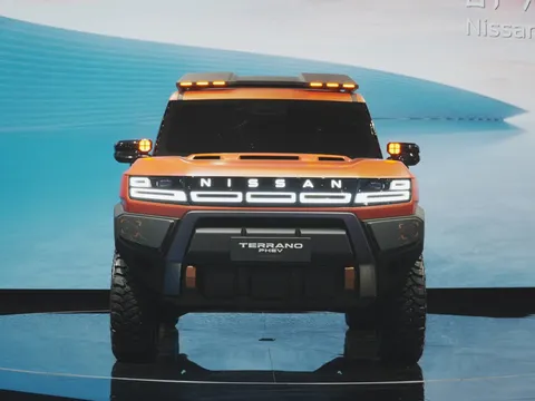 Chiêm ngưỡng Nissan Terrano - SUV hybrid cắm sạc mới dành cho dân mê off-road