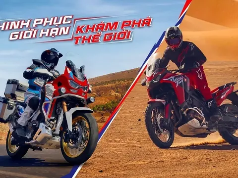 Honda Africa Twin 2026 đổi áo mới, giá cao nhất lên đến 620,99 triệu đồng
