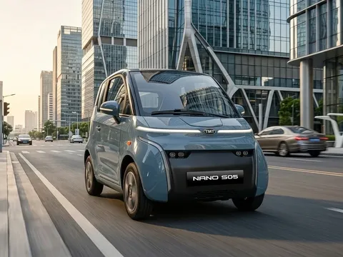 Xe điện siêu nhỏ TMT Nano S05 sắp bán tại Việt Nam, giá dự kiến rẻ ngang xe tay ga cao cấp