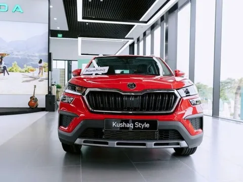Skoda Kushaq giảm giá sâu chưa từng có, bản tiêu chuẩn rẻ ngang Kia Sonet, Toyota Raize