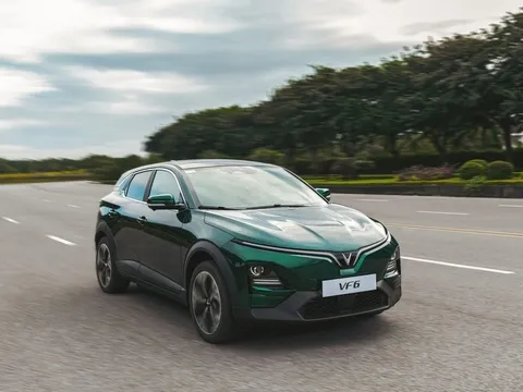 VinFast VF 6 hụt hơi trong tháng 5/2026 nhưng vẫn giữ chắc ngôi vương SUV cỡ B
