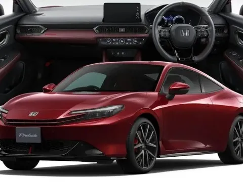 Honda Prelude 'khoác áo' đỏ đậm đầy cuốn hút: Bản giới hạn với giá quy đổi hơn 1 tỷ đồng