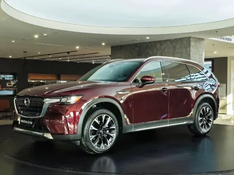Mazda CX-90 lộ thông số trước giờ G ra mắt Việt Nam, bản PHEV 'ăn xăng' chỉ 2,37 lít/100 km