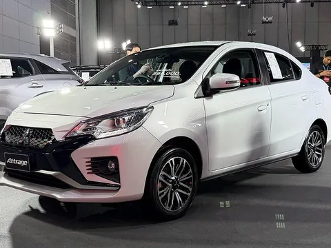 Mitsubishi Attrage 2026 trình làng: Sedan giá rẻ nâng cấp những gì để cạnh tranh tại Đông Nam Á?
