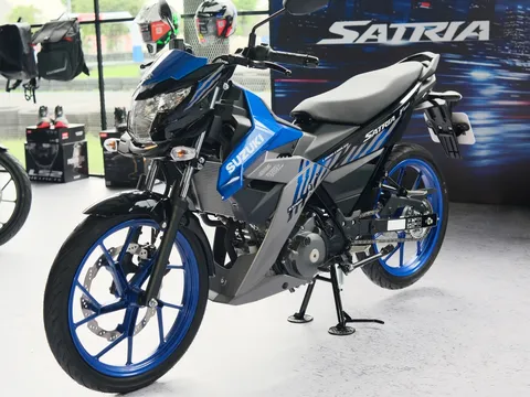 Giá cao nhất 59 triệu đồng, Suzuki Satria 2026 vừa ra mắt Việt Nam được nâng cấp những gì?