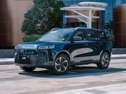 Jaecoo J5 EV dẫn đầu phân khúc SUV điện cỡ B tại Thái Lan trong nửa đầu năm 2026
