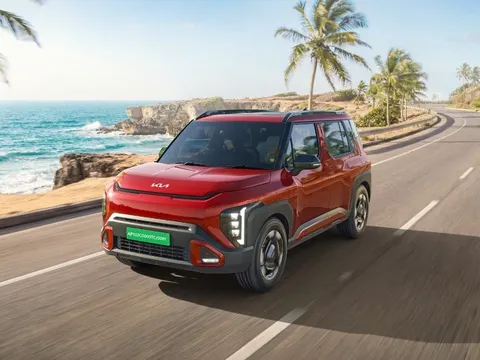 SUV điện mới của Kia ra mắt với 2 tùy chọn pin, chạy tối đa 526 km/sạc