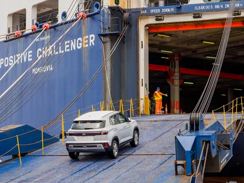 Hơn 10.000 xe Hyundai 'Made in Vietnam' sẽ được xuất ngoại trong năm nay