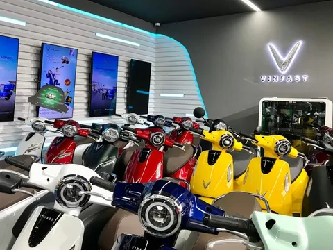 Gần 28% xe máy bán ra tại Việt Nam là xe điện, VinFast dẫn đầu đà tăng trưởng