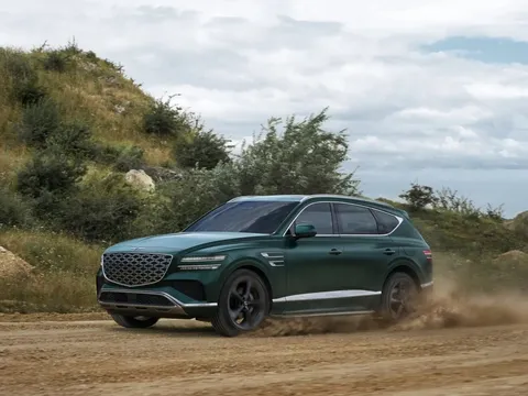 Genesis GV80 Hybrid trình làng tại quê nhà: Mạnh hơn bản máy xăng gần 50 mã lực