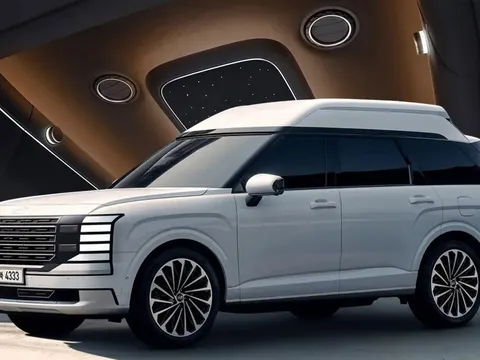 Hyundai Palisade High Roof - SUV nhưng khoang sau sang trọng chẳng khác nào limousine