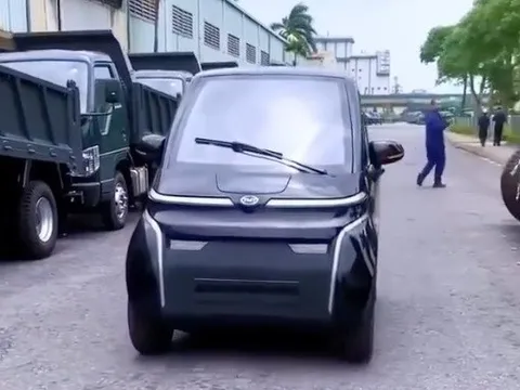 Lộ nội thất của Nano S05: Xe điện 2 chỗ nhỏ hơn VF 3, tầm vận hành có thể lên tới 150 km