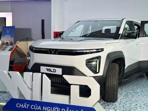 VinFast VF Wild bản tiền thương mại xuất hiện tại đại lý trước ngày mở cọc, giá từ 860 triệu đồng
