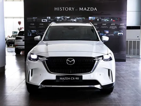 Mazda CX-90 PHEV được ưu đãi 81 triệu đồng, giá thực tế còn 2,218 tỷ đồng