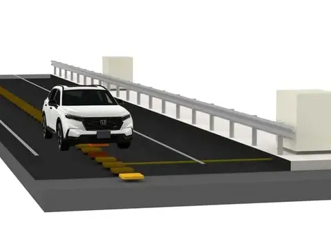 Honda muốn biến mặt đường thành 'trạm sạc' cho xe điện đang di chuyển