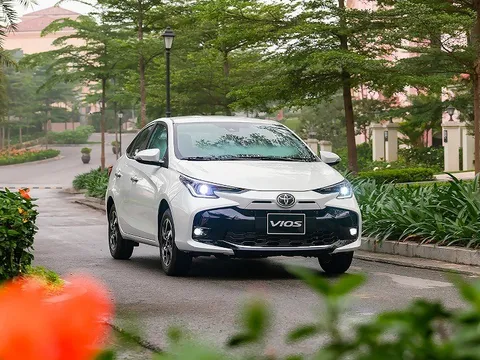 Toyota Vios tiếp tục thống trị phân khúc sedan hạng B, Honda City tạo cú bứt phá ngoạn mục