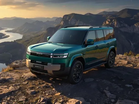 SUV hybrid BYD Ti7 sắp về Việt Nam: Ngang cỡ Hyundai Palisade, chạy hơn 1.300 km khi đầy pin và xăng