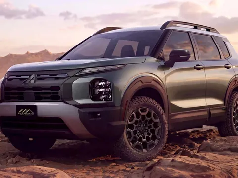Mitsubishi Outlander ra mắt bản off-road hầm hố nhất từ trước đến nay: Thêm loạt trang bị chuyên trị đường khó, nội thất chống thấm nước