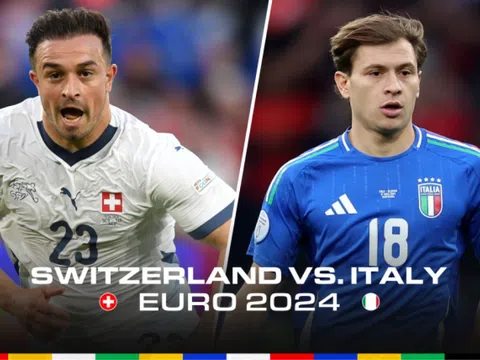 Dự đoán tỷ số Thụy Sĩ vs Ý, 23h ngày 29/6 - Nhận định bóng đá EURO 2024