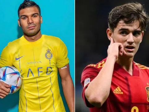 Chính thức xong vụ Casemiro cập bến Al Nassr, Manchester United bất ngờ hỏi mua Gavi với giá khó tin