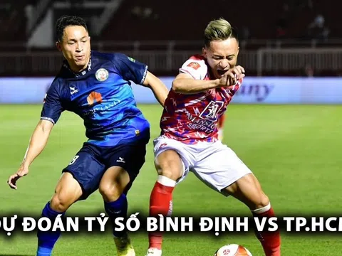 Dự đoán tỷ số Bình Định vs TP.HCM - Vòng 2 V.League 2024/25: Thủ môn Việt kiều ghi điểm