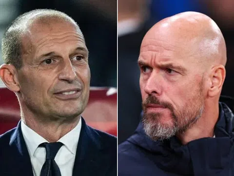 Man Utd sa thải HLV Ten Hag trong tuần này, Max Allegri được Sir Jim Ratcliffe 'chọn mặt gửi vàng'