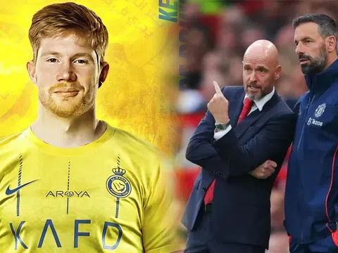 Tin chuyển nhượng sáng 7/10: Al Nassr chiêu mộ De Bruyne; Van Nistelrooy tiếp quản MU thay Ten Hag?