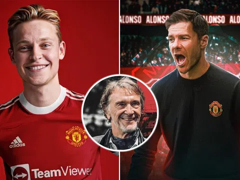 Tin chuyển nhượng mới nhất 18/10: Rõ vụ Xabi Alonso đến MU; Man Utd xác nhận chiêu mộ De Jong?