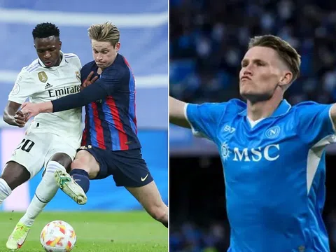 Lịch thi đấu bóng đá hôm nay: Real Madrid thua thảm trước Barcelona; McTominay lập kỷ lục ở Napoli?