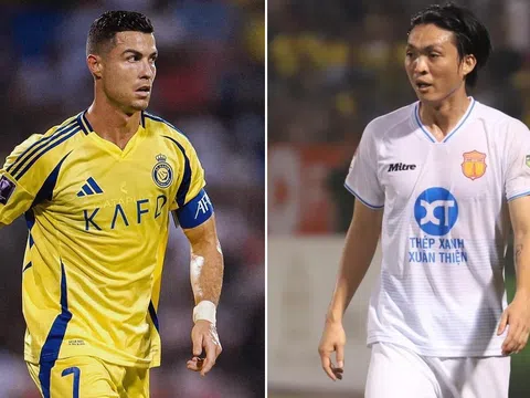 Kết quả bóng đá hôm nay: BXH V.League 2024/25 có biến; Ronaldo ôm hận trước Neymar và Al Hilal