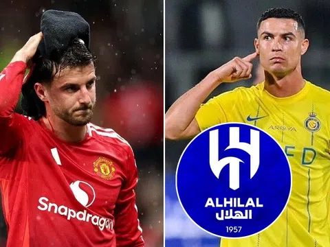 Tin chuyển nhượng mới nhất 7/11: Al Hilal chốt chiêu mộ Ronaldo; Man United thanh lý Mason Mount?