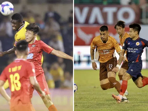 Bảng xếp hạng V.League 2024/25 mới nhất: HAGL chính thức mất ngôi đầu; Cuộc đua trụ hạng có biến