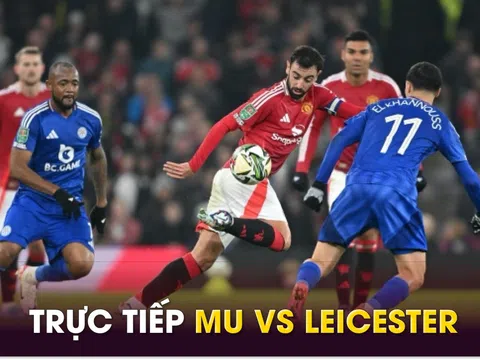 Trực tiếp bóng đá MU vs Leicester, 21h ngày 10/11 - Link xem trực tiếp Ngoại hạng Anh trên K+ FULLHD